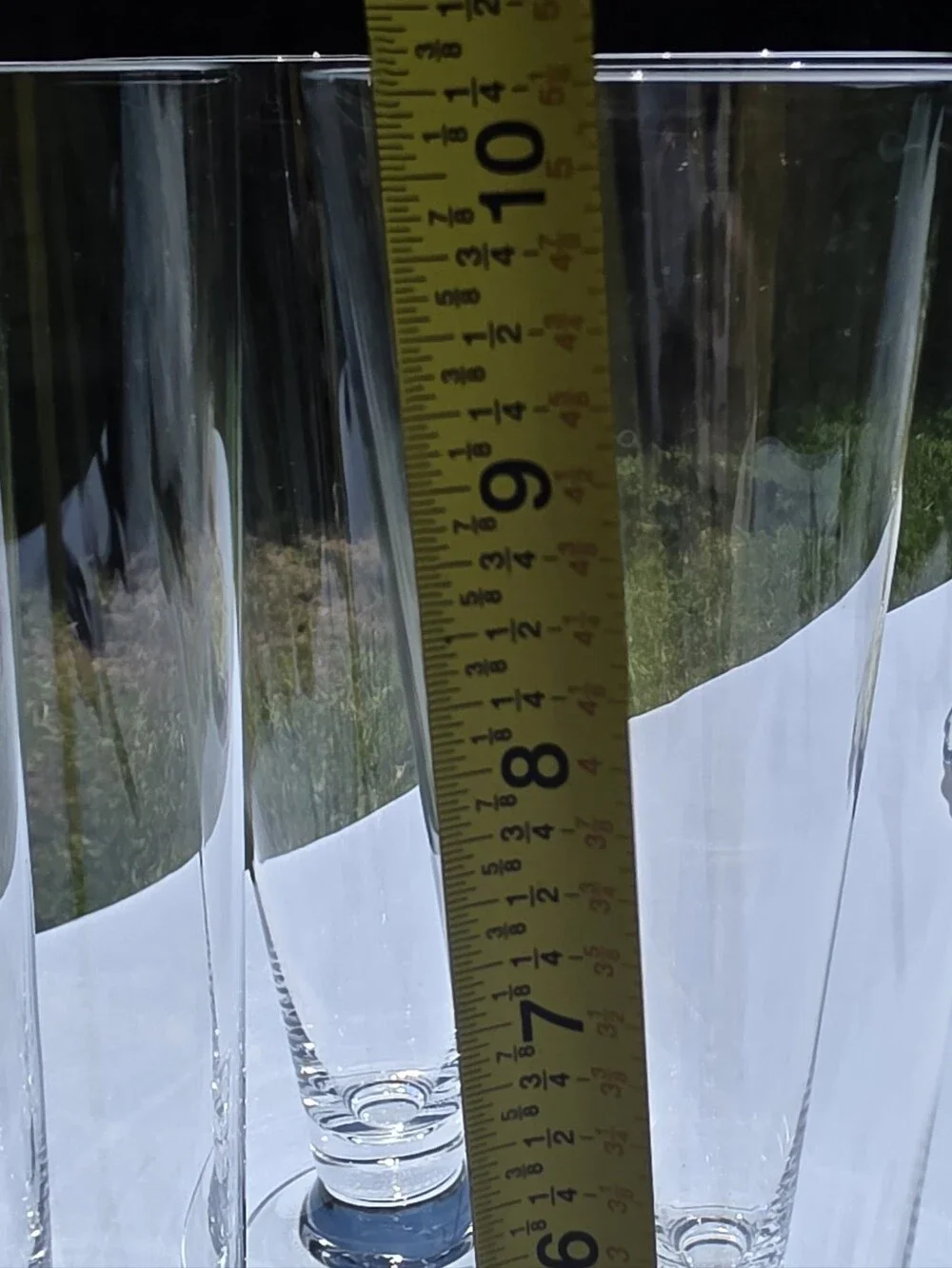 Set of 5 Marquis Waterford Lead Crystal Pilsner Glasses | Vintage Austrian
